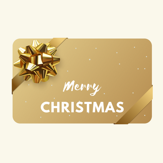 Merry Christmas GIFT CARD Gold Edition