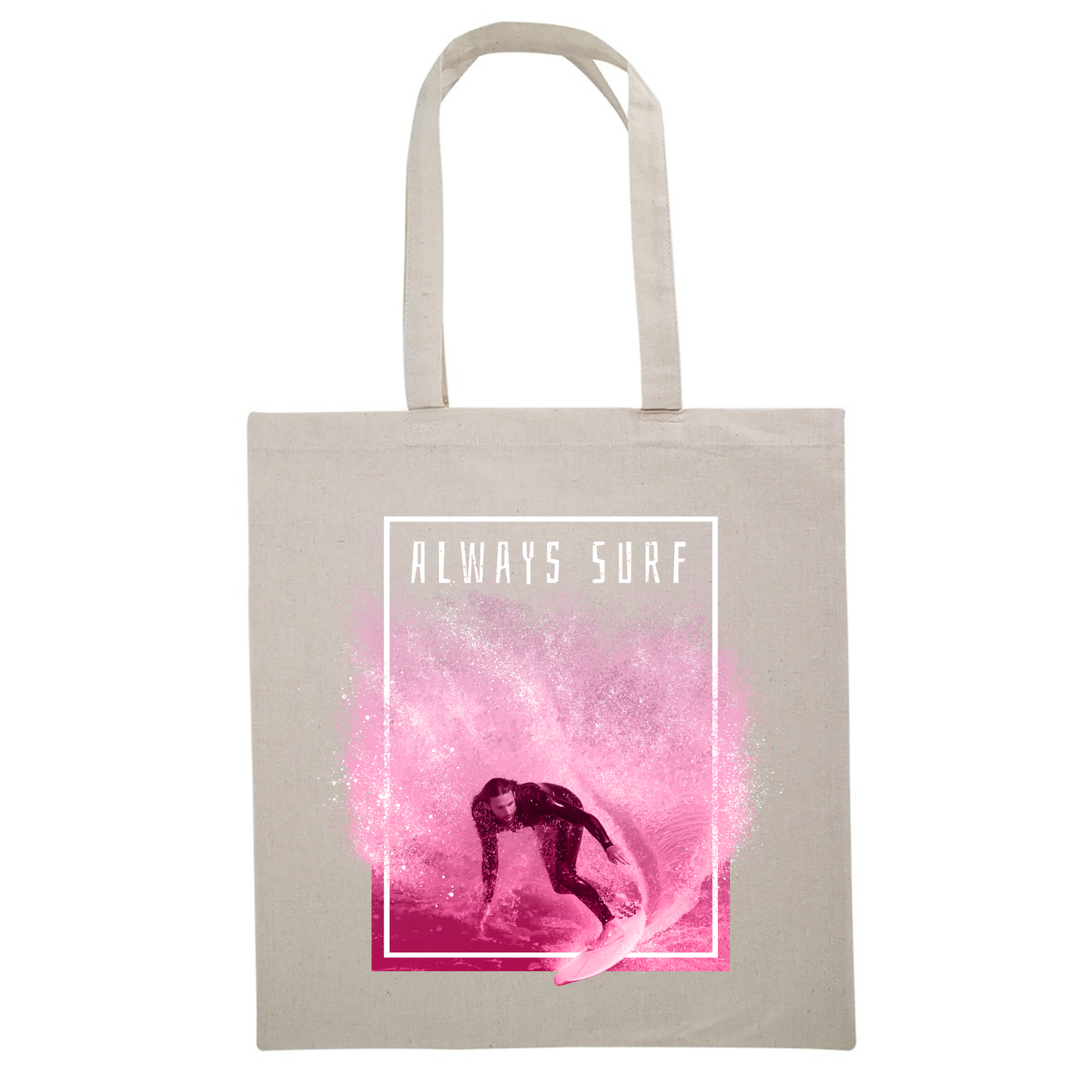 Always Surf Canvas Tote Bag