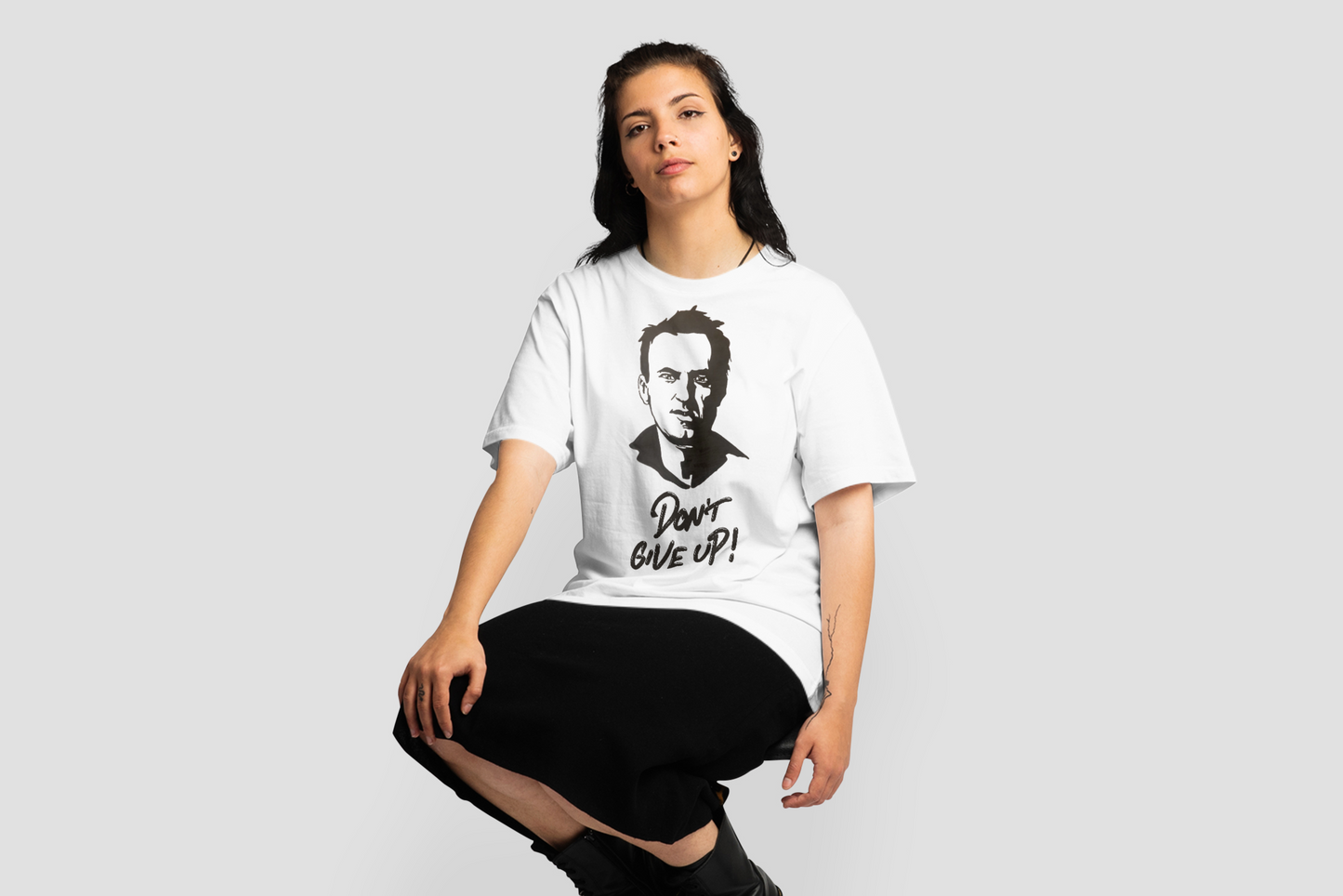 Alexei Navalny Don't Give Up Women's T-Shirt