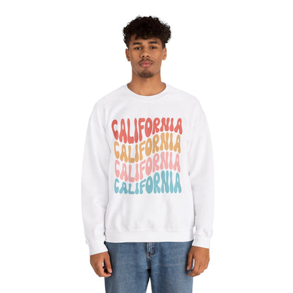 California Pop Art Unisex Crewneck Sweatshirt