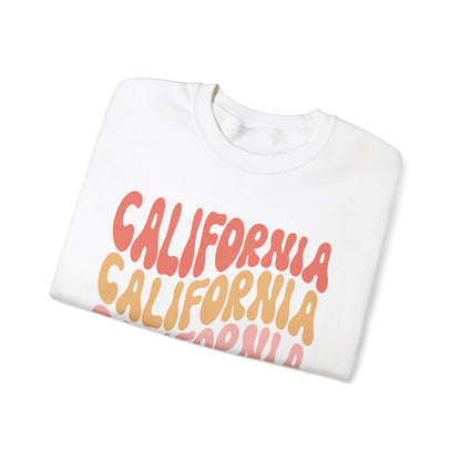 California Pop Art Unisex Crewneck Sweatshirt