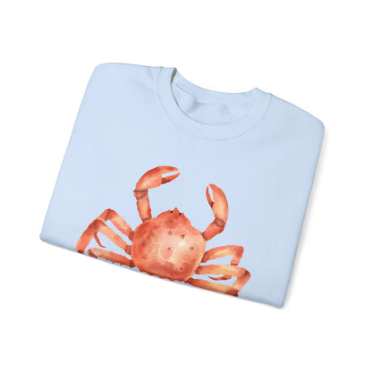 San Francisco Crab Design California Coastal Sweatshirt