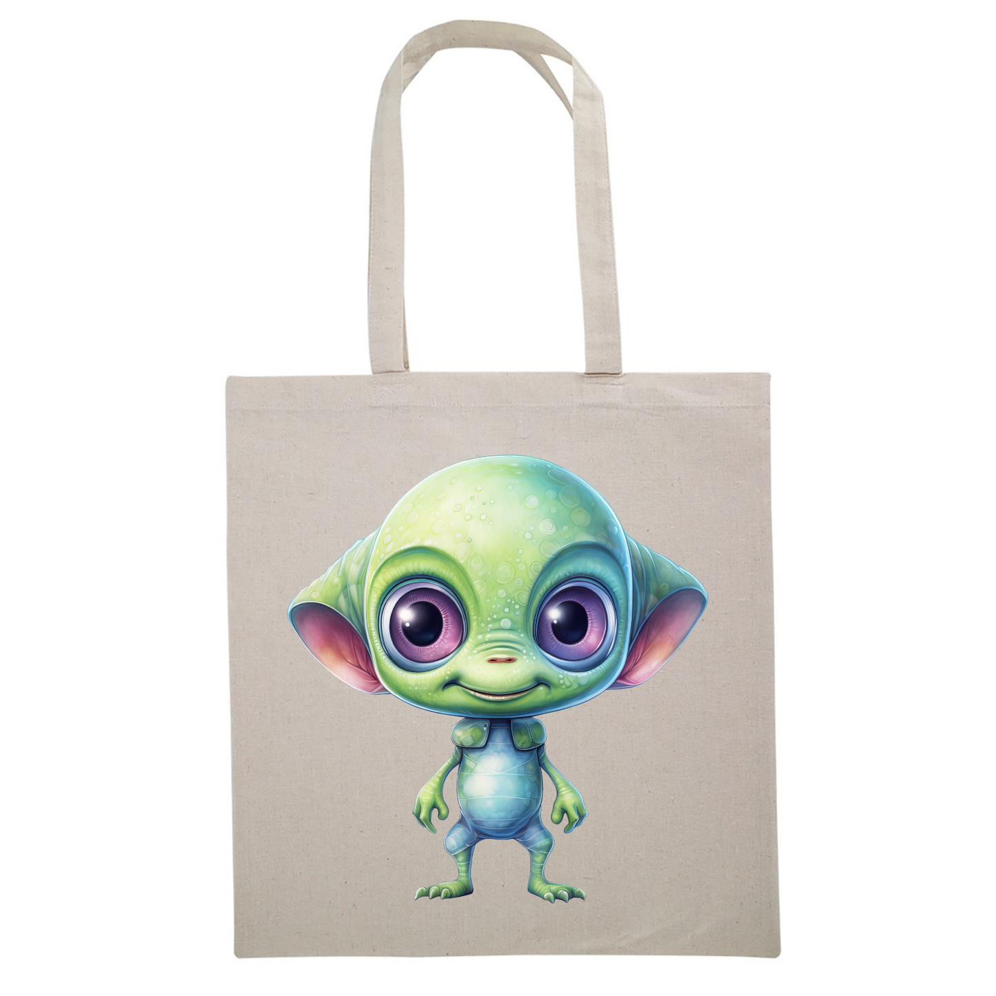 Baby Alien Canvas Tote Bag