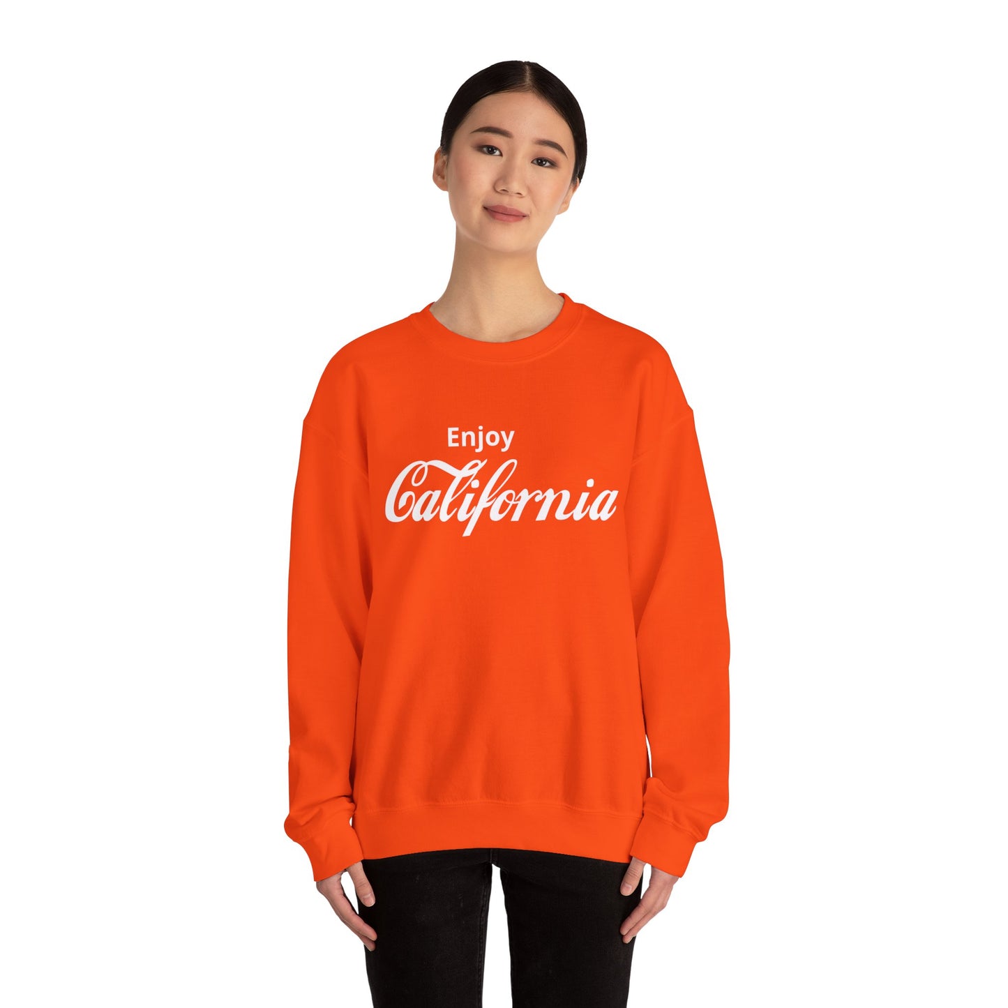 Enjoy California Vibrant Colors Unisex Sweatshirt For All Seasons