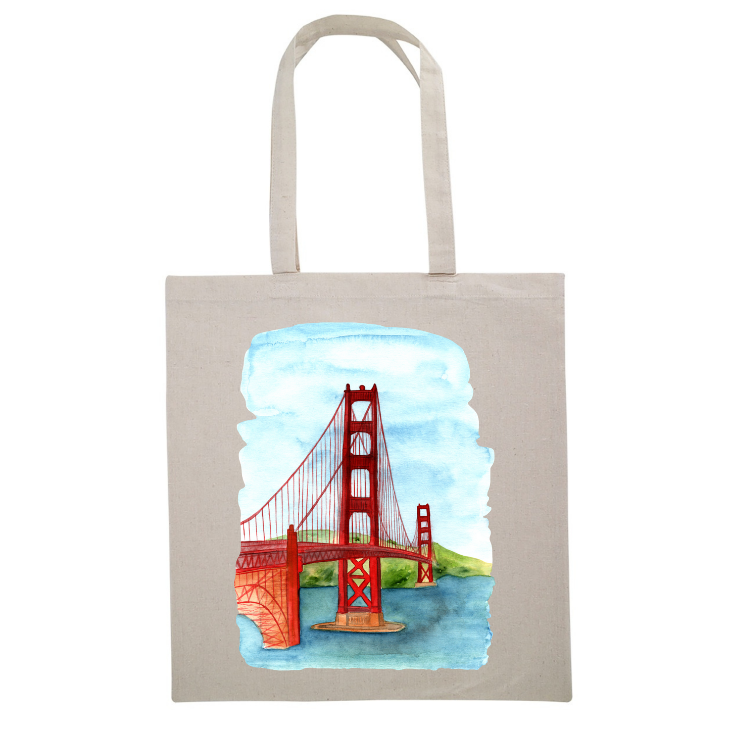 Golden Gate Bridge San Francisco California Canvas Tote Bag