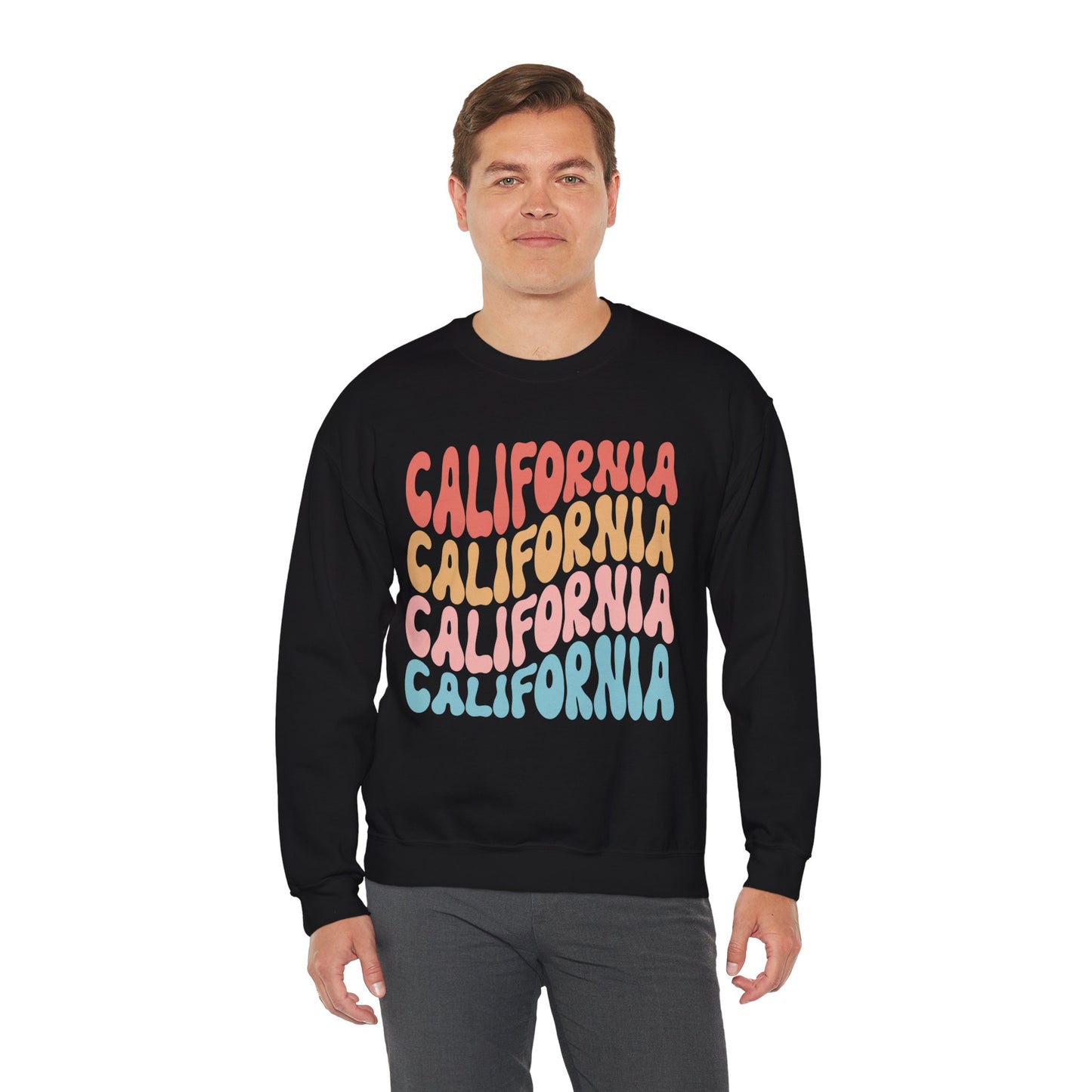 California Pop Art Unisex Crewneck Sweatshirt