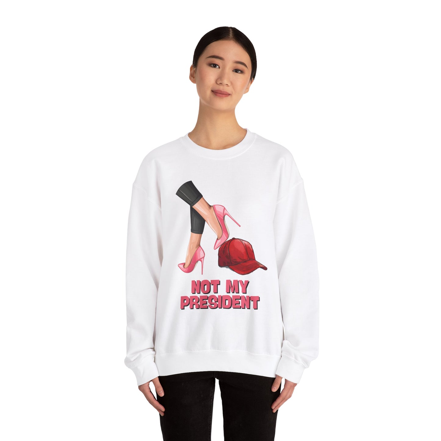 Not My President Stop MAGA Anti Trump Sweatshirt