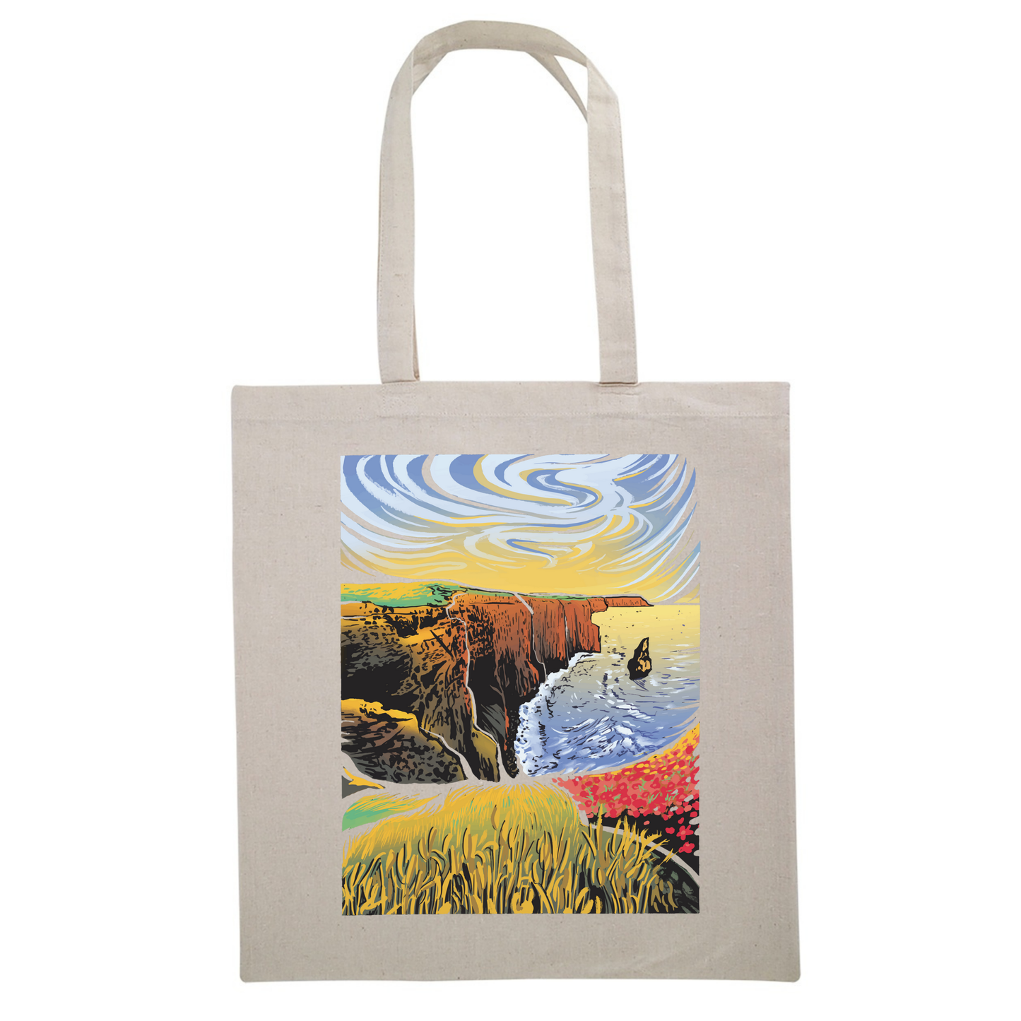 Stornetta Public Lands Mendocino West Coast Canvas Tote Bag