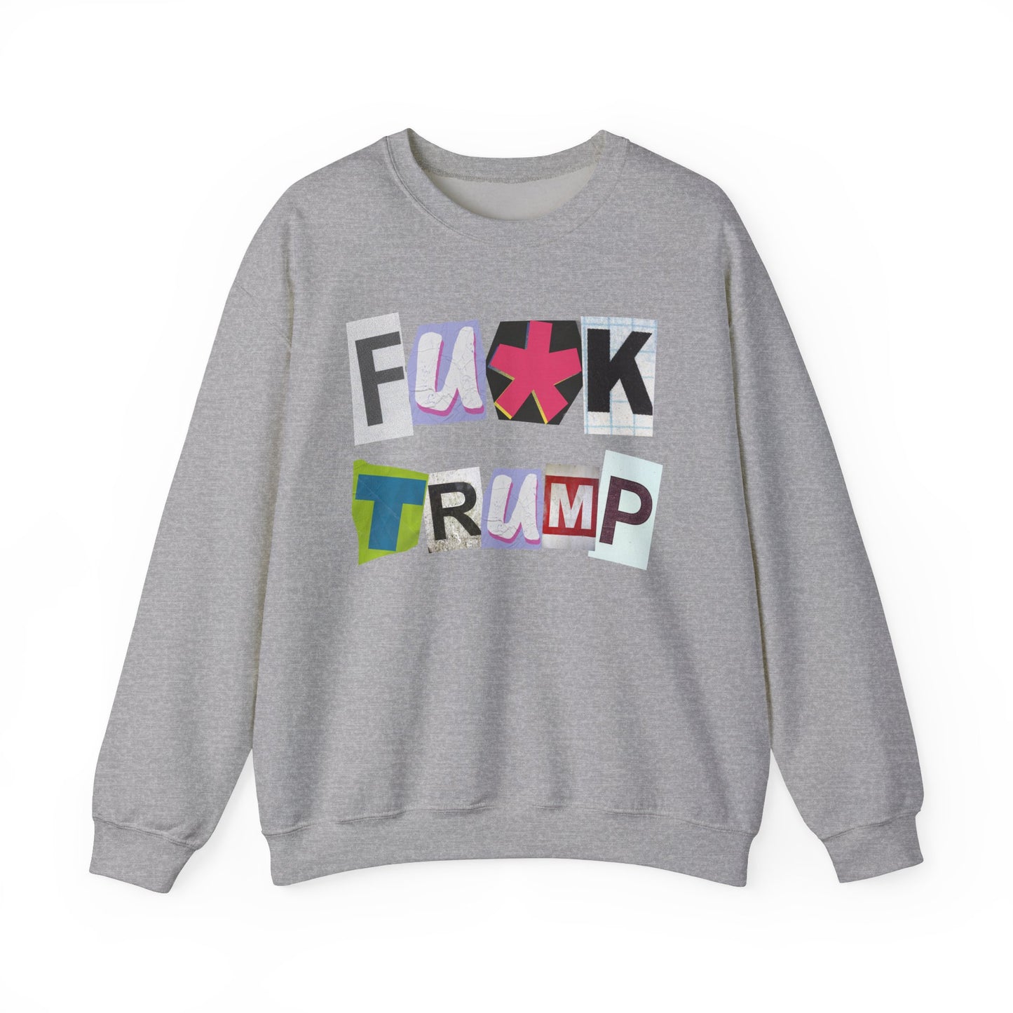 Bold Statement "F**K TRUMP" Anti MAGA Unisex Sweatshirt