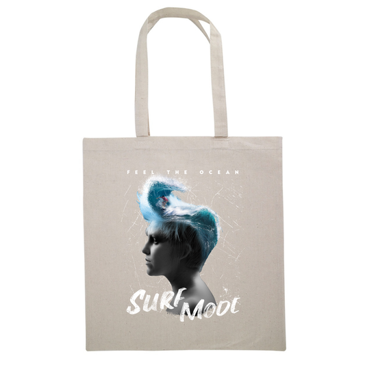 Surf Mode Canvas Tote Bag