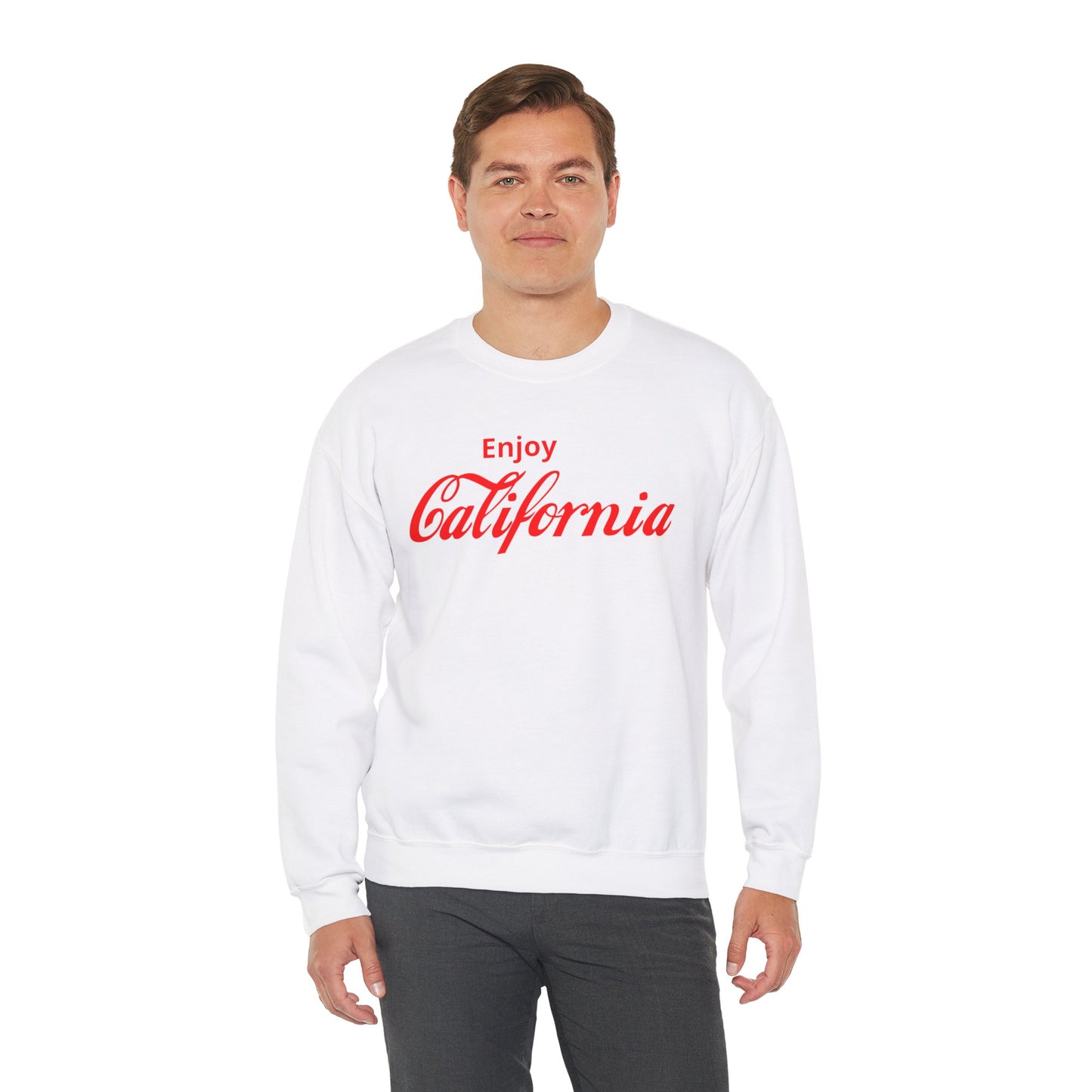 Enjoy California Graphic Crewneck Pullover