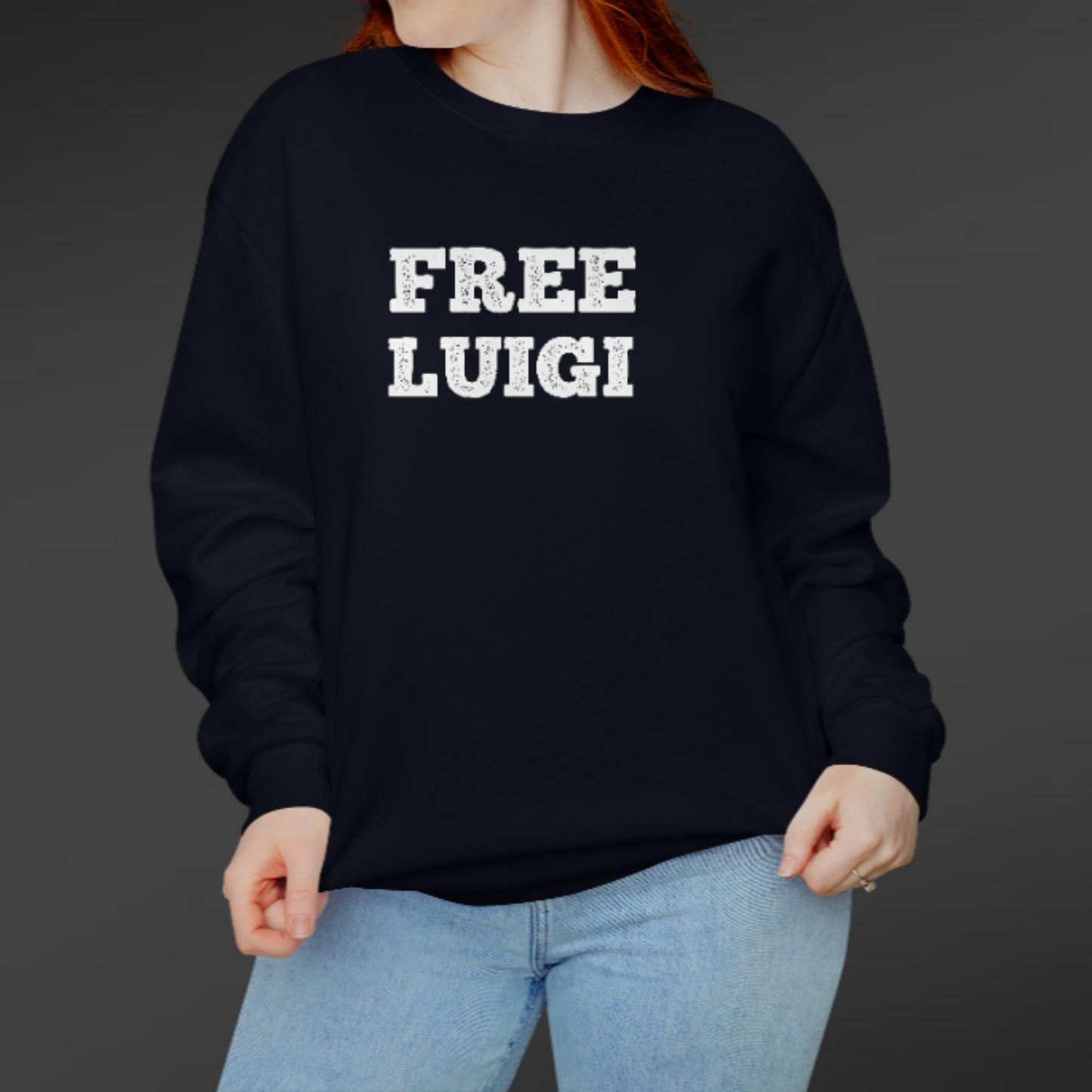 Free Luigi Unisex Sweatshirt (Limited Edition)