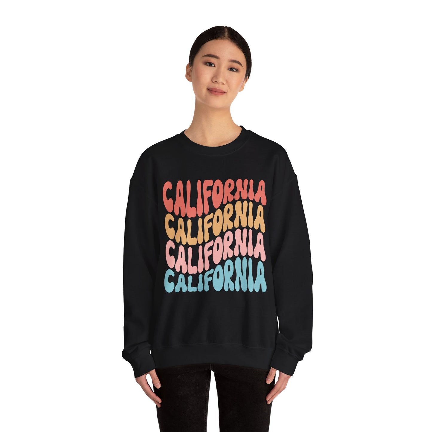 California Pop Art Unisex Crewneck Sweatshirt