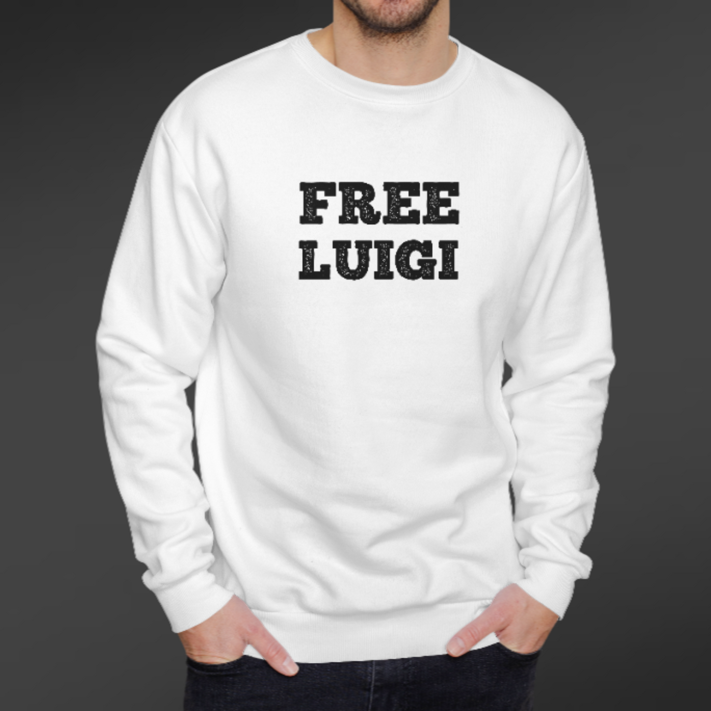 Free Luigi Unisex Sweatshirt (Limited Edition)