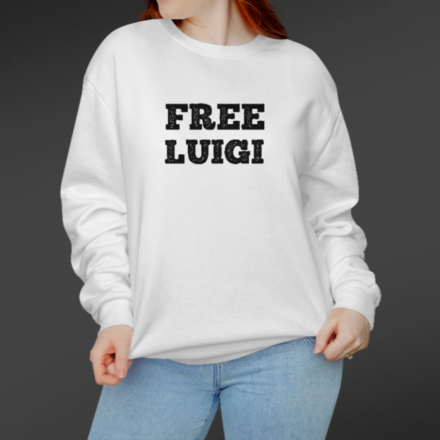 Free Luigi Unisex Sweatshirt (Limited Edition)