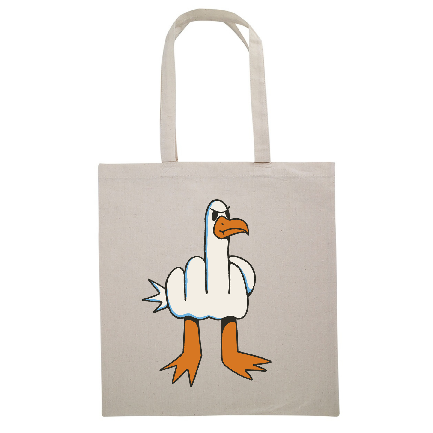 Silly Goose Canvas Tote Bag